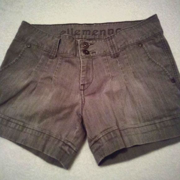 ellemenno Pants - 💙Vintage 90's Ellemenno cute Gray shorts